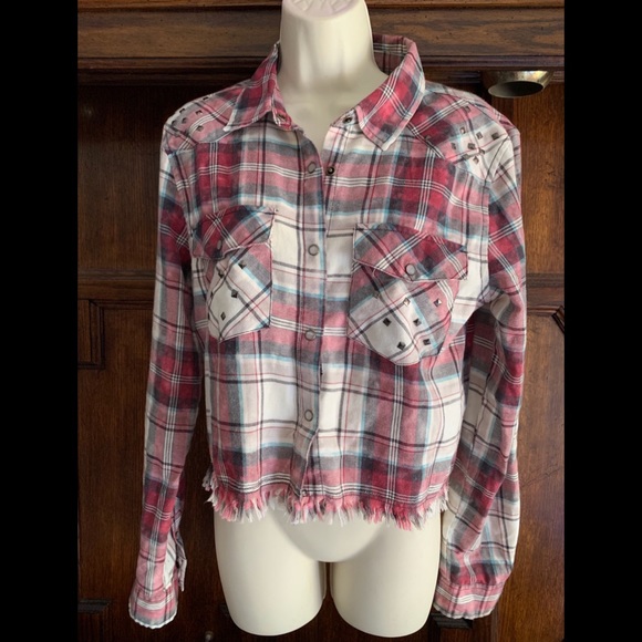 love, Fire Tops - ❤️NEW Love Fire Plaid shirt 👕